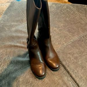 Brown boots